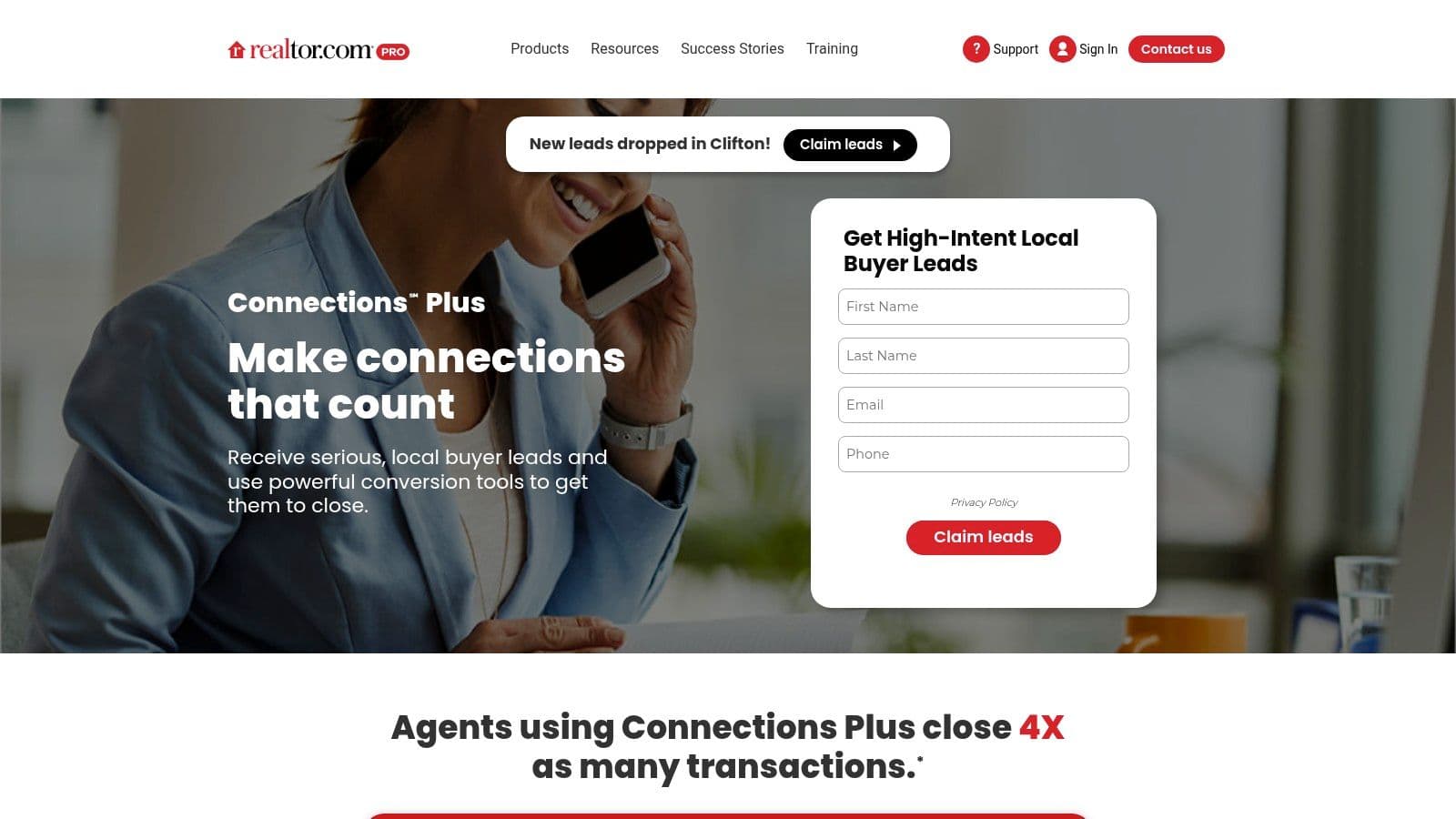 Realtor.com (Connections Plus / ReadyConnect Concierge)