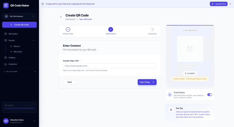 Localisation Inpp Code Qr QR Codes Localisation - Centre d'Aide | QR Code Maker